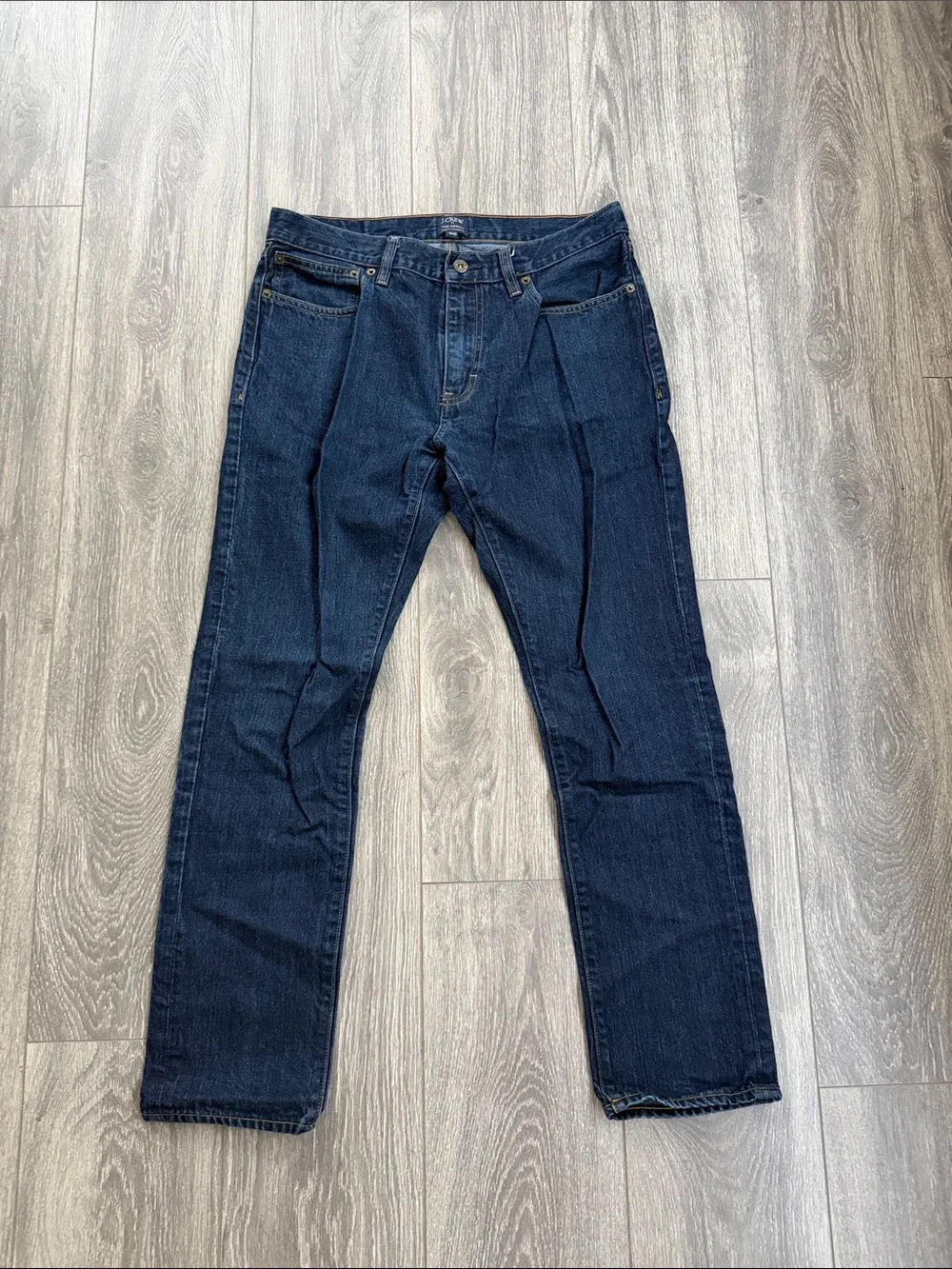 J. Crew - Dark Wash Straight Leg Jeans - Size W 32 L 30